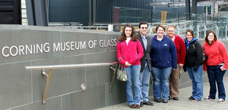 Cornign博物馆的玻璃