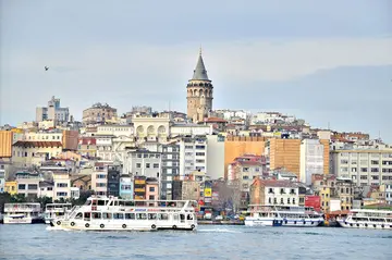 Galata塔在伊斯坦布尔